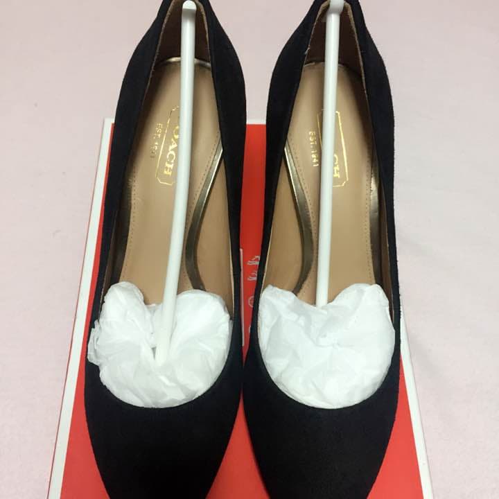 未使用品★美品★コーチ★COACH★パンプス★スエード