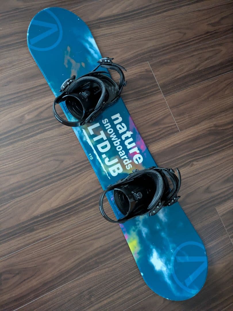 nature LTDJg スノーボード110 ビンディング付き nature キッズ スノーボード nature LTDJg スノーボード110
