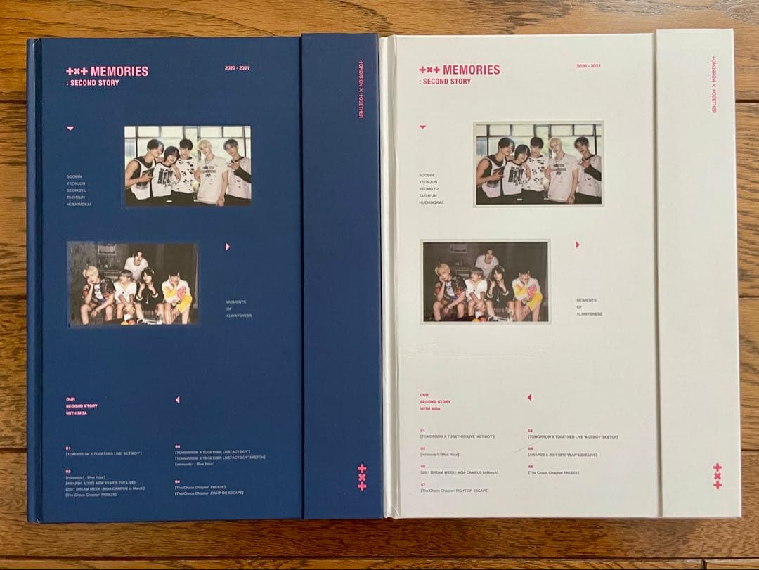 TXT メモリーズ SECOND STORY 2冊セット ボムギュ トレカ付き TXT メモリーズ SECOND STORY 2冊セット ボムギュ トレカ付き TXT