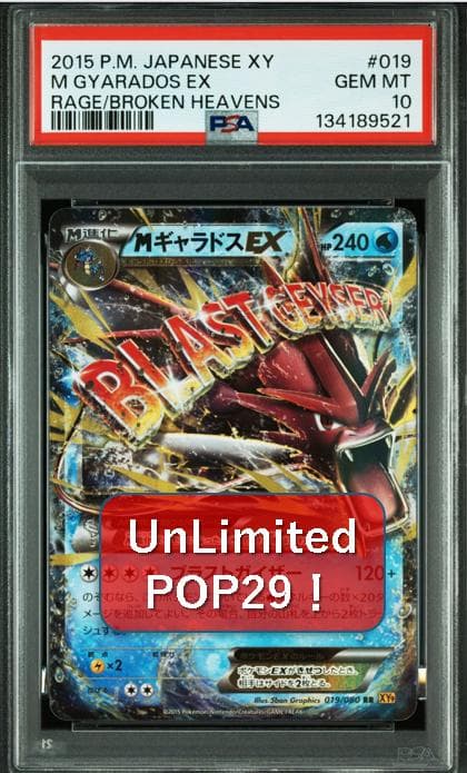 (25-06-273)【PSA10】超希少POP29! MギャラドスEXアンリミ