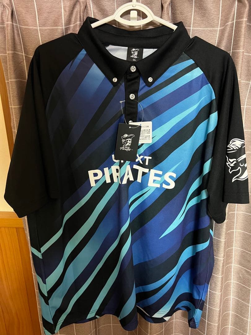 Mリーグ U-NEXTパイレーツ ポロシャツ LL 2点セット(別売り可)
