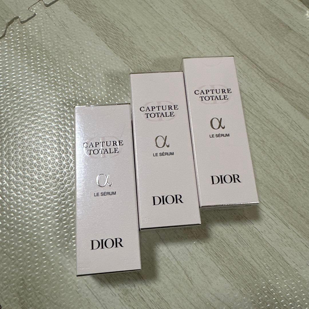 新品未使用ディオールDIORカプチュール トータル ルセラム30ml美容液3本