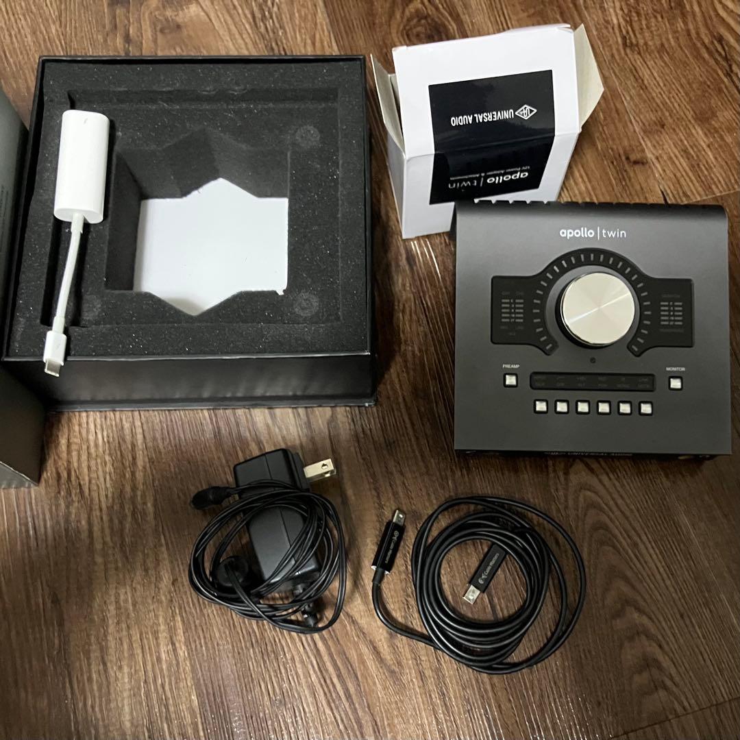 apollo twin MKII QUAD ケーブル付