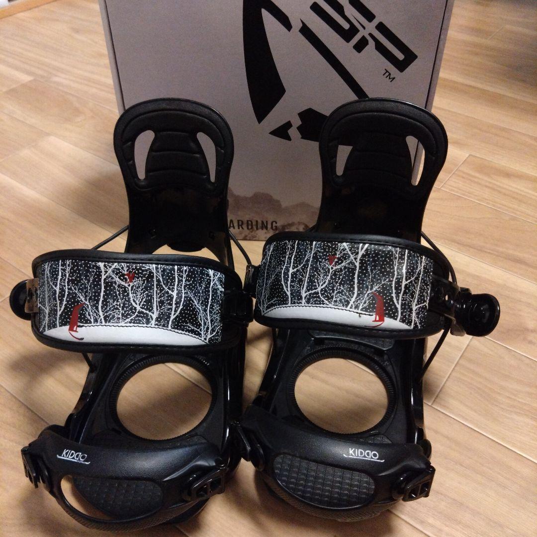 SPビンディング サイズXS子ども用 kid FASTEC KIDDO ブラック SP UNITED BINDING KIDDO 】 black size XS / リアエントー「1人で脱着