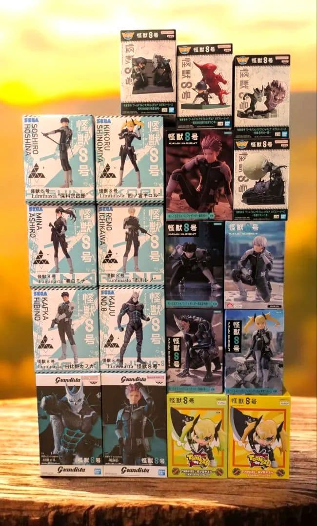 怪獣8号　フィギュア　まとめ売り　19点　保科宗四郎　鳴海弦　luminasta
