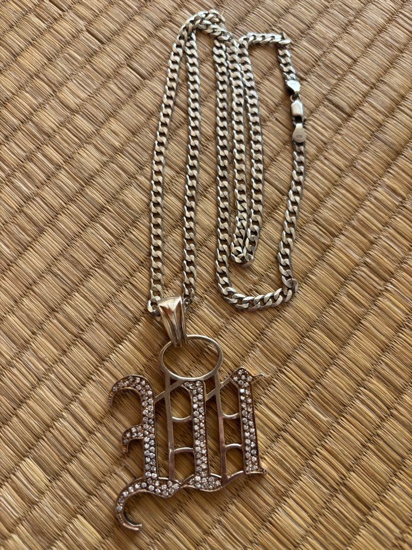 アバランチ　925 W文字型ネックレスセット