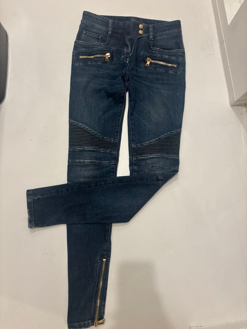 BALMAN バイカーデニム34