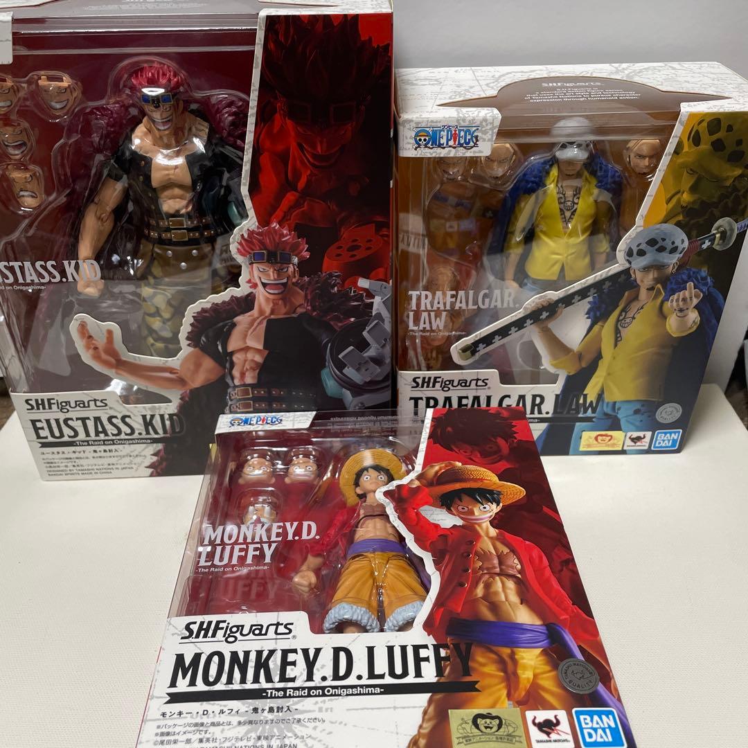 S.H.Figuarts ワンピース フィギュア 3体セット