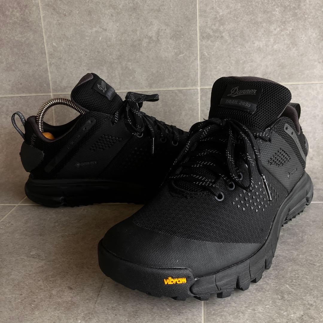極美 Danner TRAIL 2650 GTX 黒 ゴアテックス Vibram Danner - Trail 2650 GTX Black Shadow