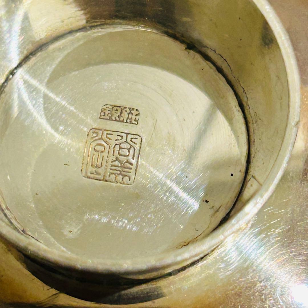 純銀　銀杯　3枚セット　203.1g シルバー　銀　コレクション　銀投資