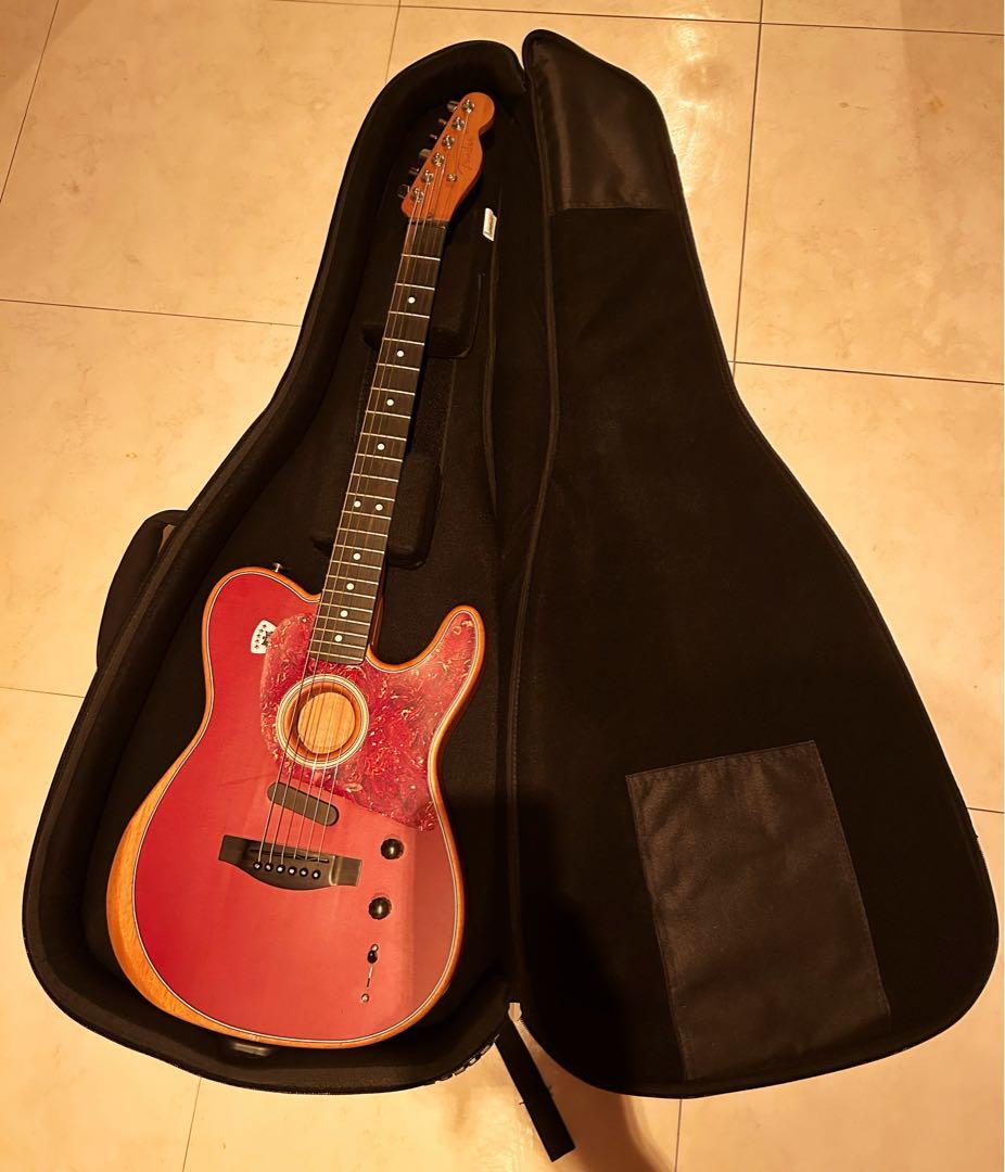 希少カラー Fender 常田大希 アコスタソニック レッド - メルカリ