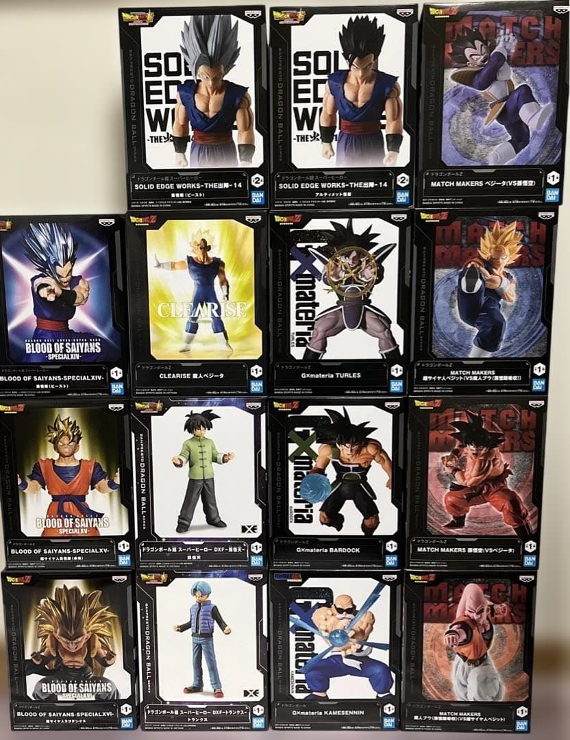 ドラゴンボール　フィギュア　15点　DRAGON BALL アニメ　プライズ