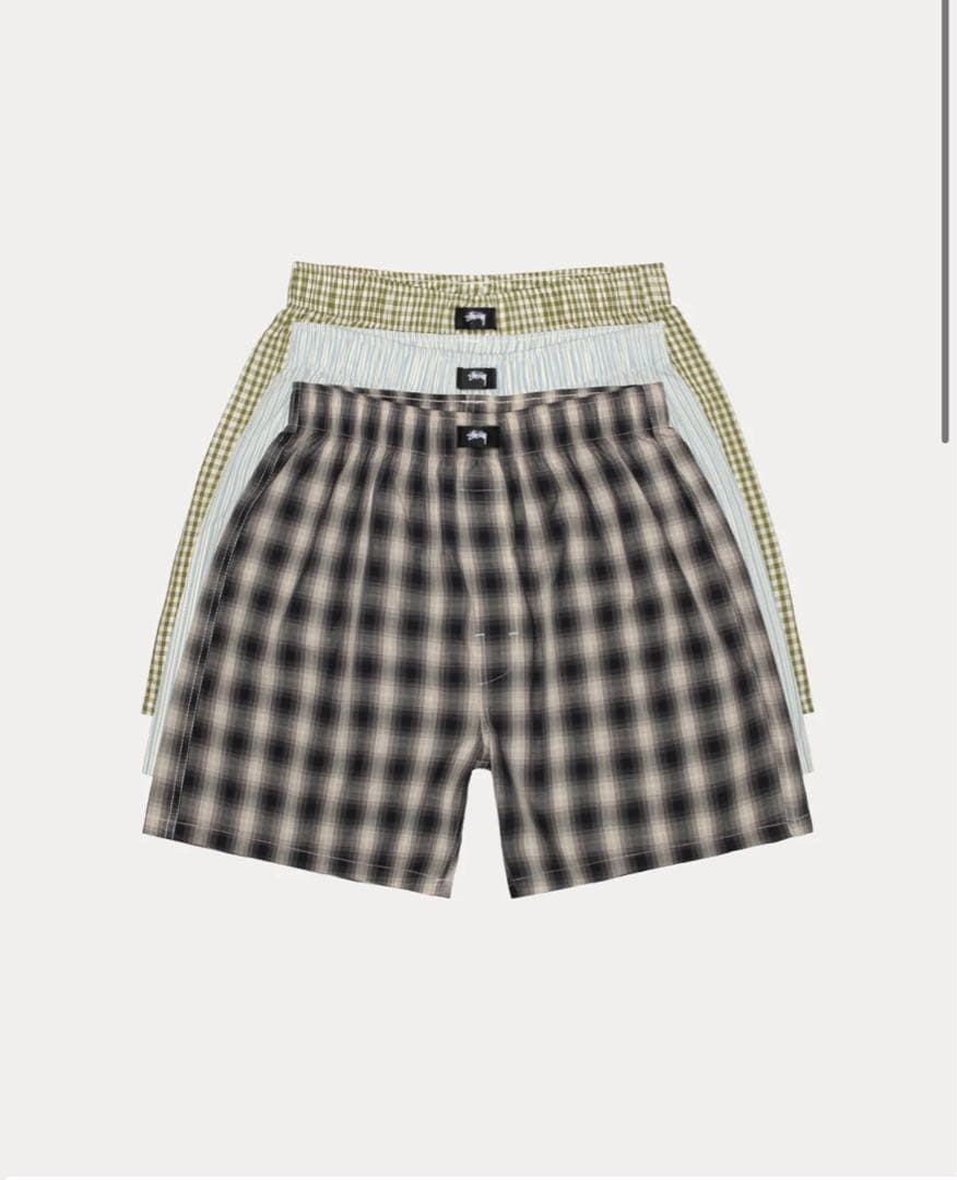 y*.様 STUSSY BOXER SHORTS 3 PACK