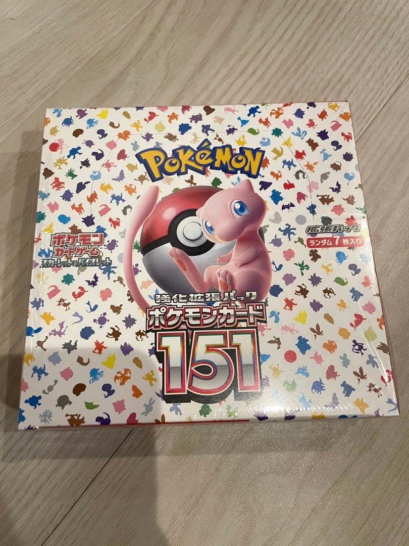 ポケモンカード151 新品未開封 強化拡張パック『ポケモンカード151』(SV2a)【未開封パック】{-}