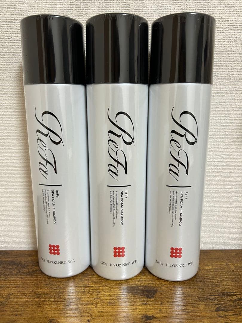 リファ スパフォーム シャンプー 320g 頭皮用シャンプー　3本セット