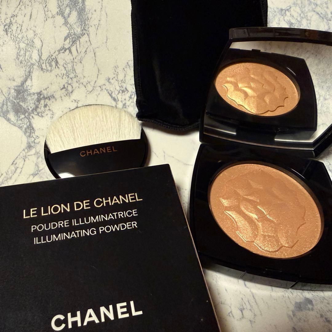 【新品未使用】シャネル　ルリオンドゥシャネル　フェイスパウダー　限定品 CHANEL - 【新品未使用】シャネル ルリオンドゥシャネル フェイス