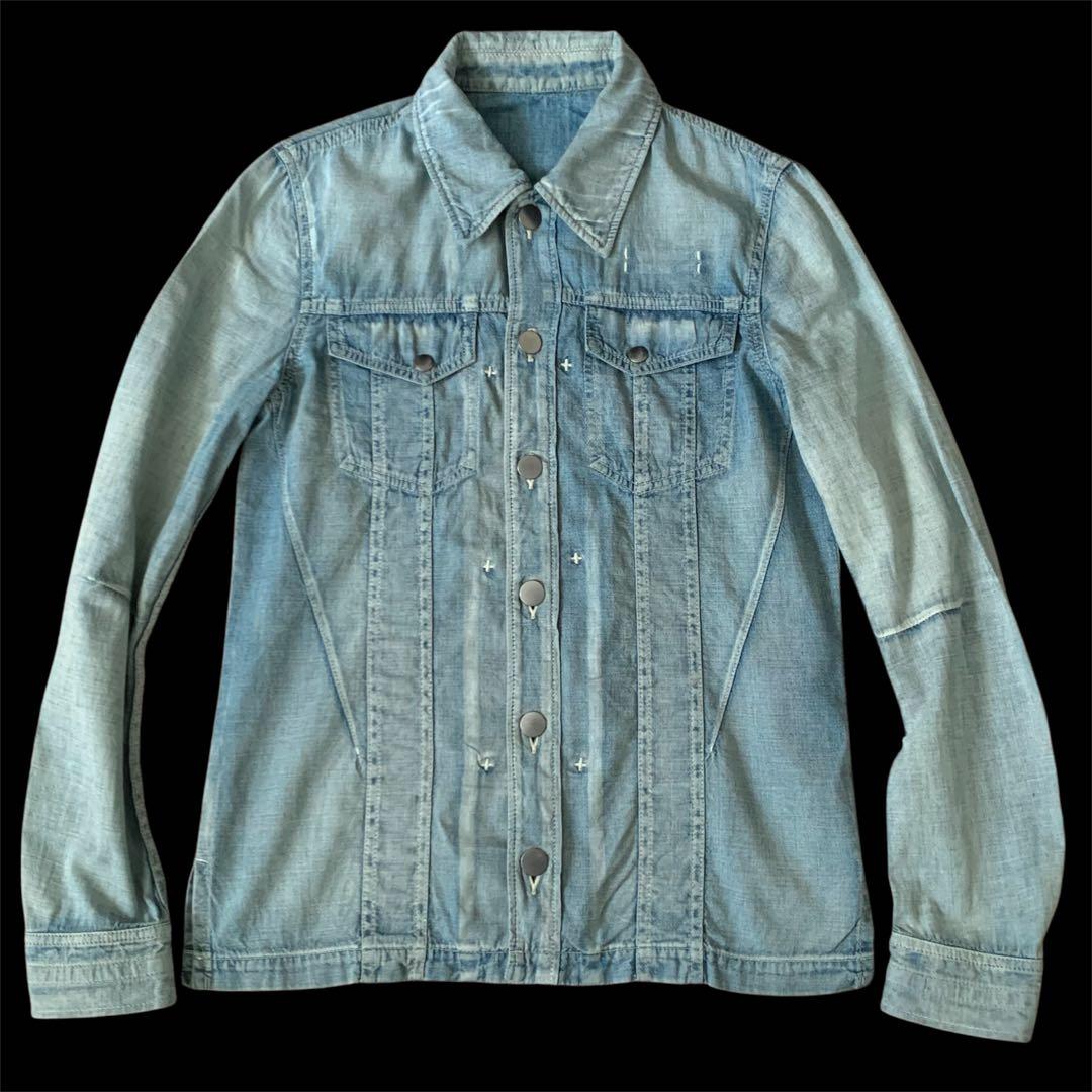 n(n) BY NUMBER (N)INE 　08SSデニムシャツジャケット2 NUMBER (N)INE（ナンバーナイン）の「【NUMBER (N)INE】ヴィンテージ