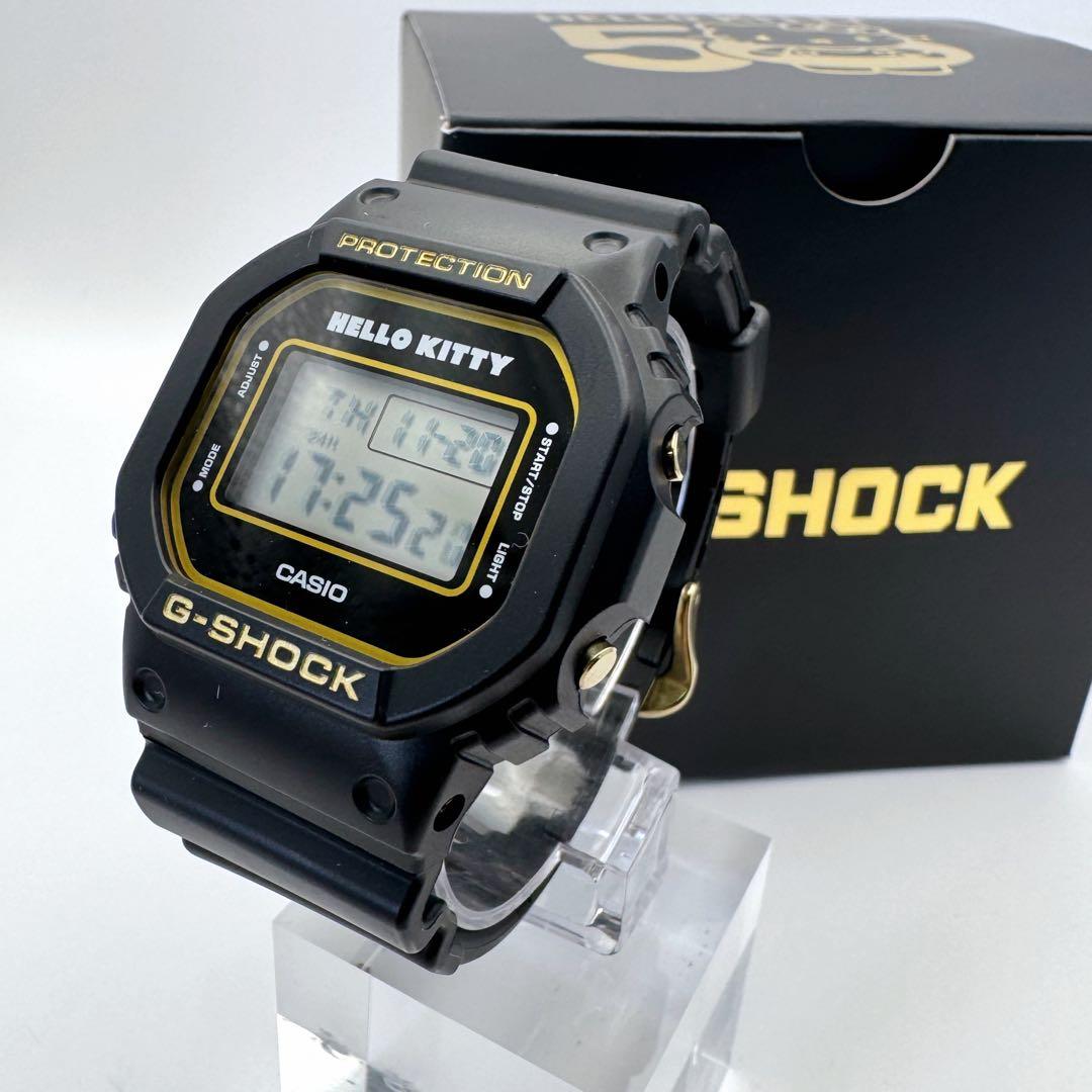 未使用級　ハローキティ50周年記念G-SHOCK コラボ限定モデル
