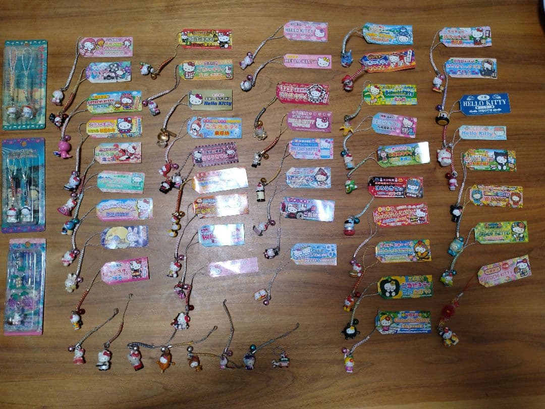 ご当地 ハローキティ ストラップ 未開封】ご当地キティ ストラップ 5点セット ねぶた踊り 鳥居 人力車