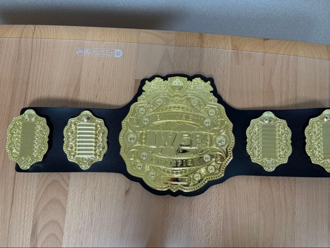 新日本プロレス IWGPヘビー級チャンピオンベルト プラスチックベルト 4代目IWGPヘビー級 プラスチックチャンピオンベルト（2018） [新日本