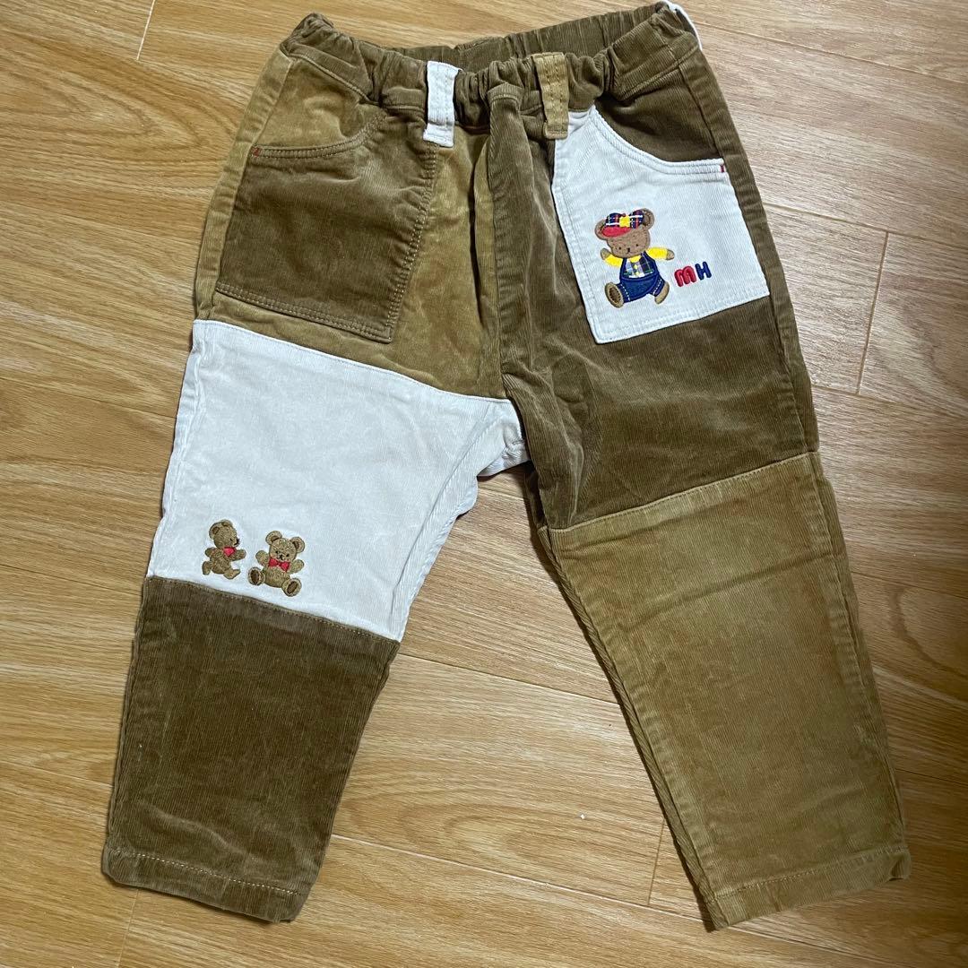 ミキハウスベア パンツ