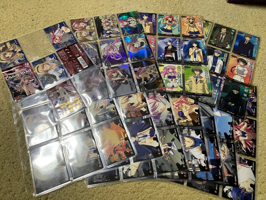 カオスヘッド　トレーディング　カード　フル　コンプ　セット　ニトロプラス　5pb シュタゲ』も『カオスヘッド』も登場！ ニトロプラス作品の