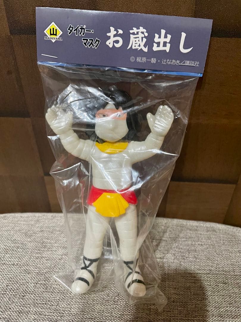 デンボク エジプトミイラ ソフビ タイガーマスク マスヤマ お蔵だし ワンフェス