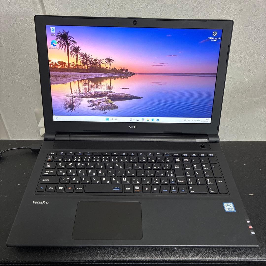 No5 NECノートパソコン　i5-7200U　8GB　SSD256GB