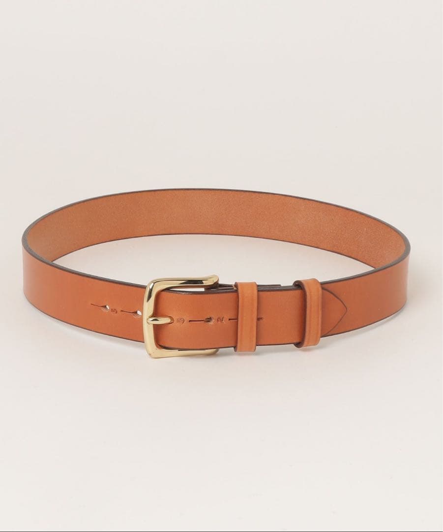 JABEZ CLIFF ジャベツクリフ JABEZ CLIFF（ジャベツクリフ） レザーベルト STIRRUP BELT 2.8cm