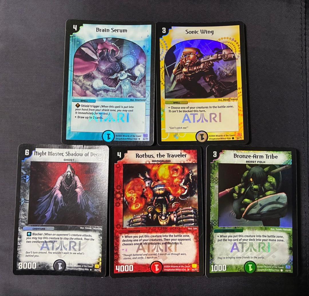 ATARI 5種 青銅の鎧 デュエマ 海外 英語版プロモ