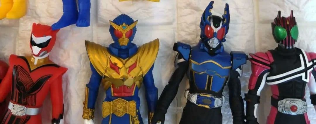 特撮 ソフビ フィギュア まとめ売り 仮面ライダー ウルトラマン 戦隊