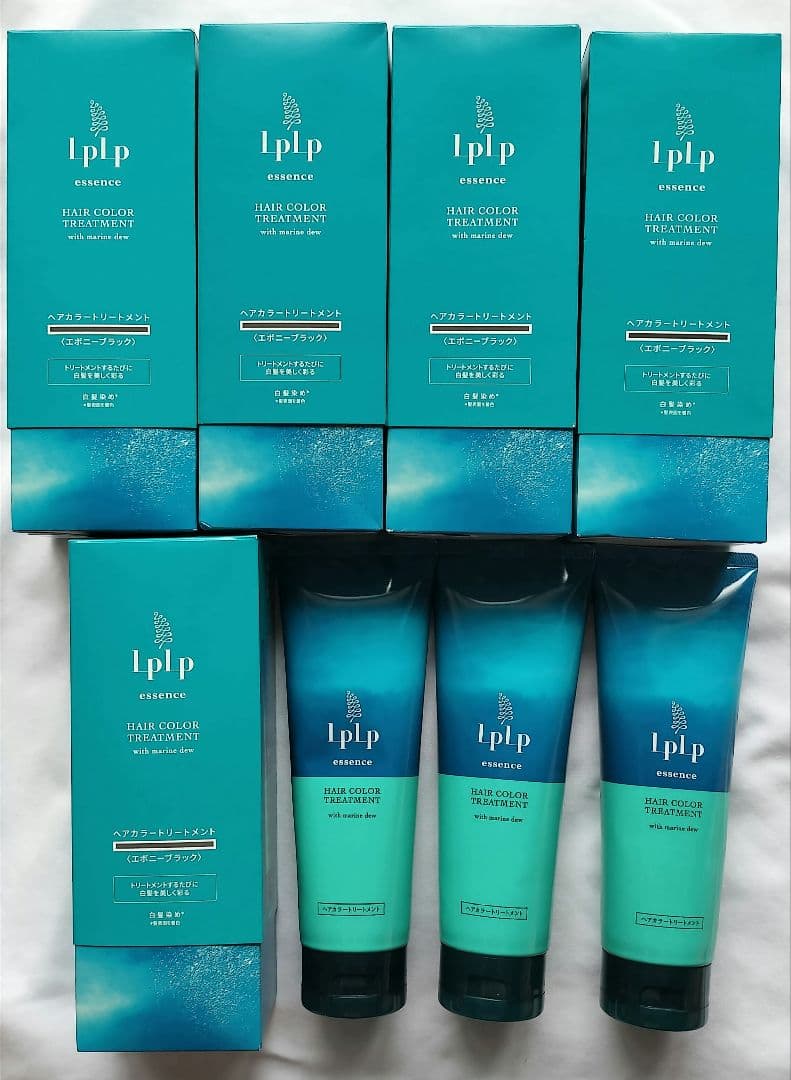 【8本セット】LPLPルプルプヘアカラートリートメント　ナチュラルブラック