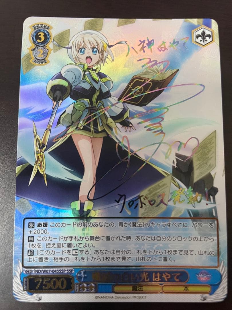 ヴァイスシュヴァルツ 殲滅の白い光 はやて SSP