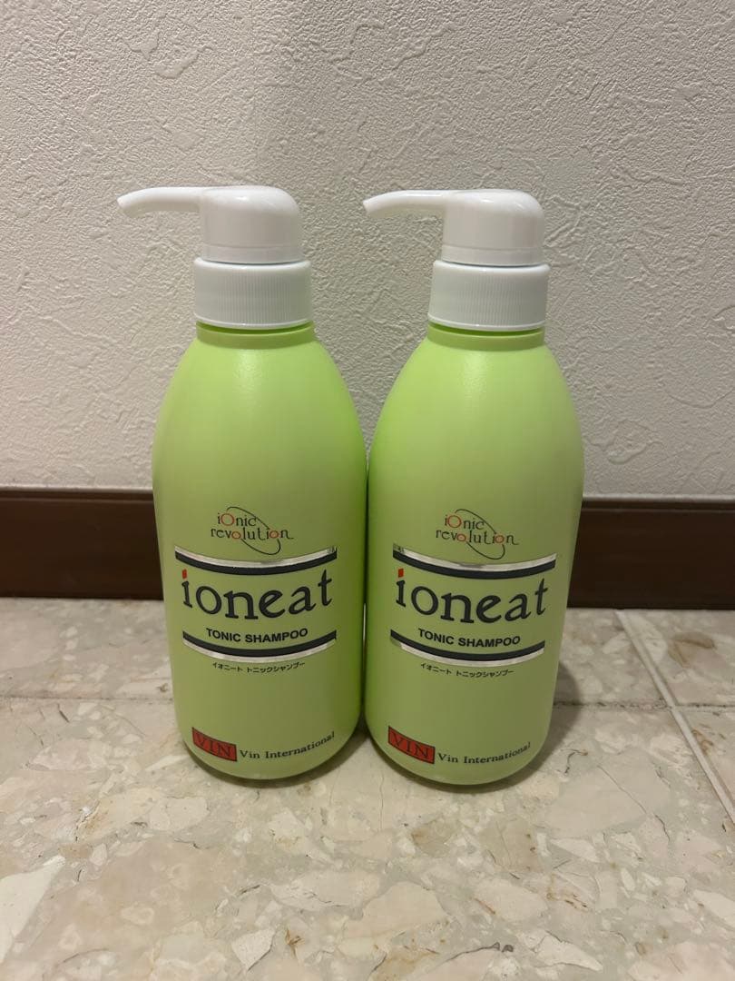 新品 イオニート ioneat トニックシャンプー 500ml ２本セット 楽天市場】【ポイント10倍】イオニート トニック シャンプー 500ml