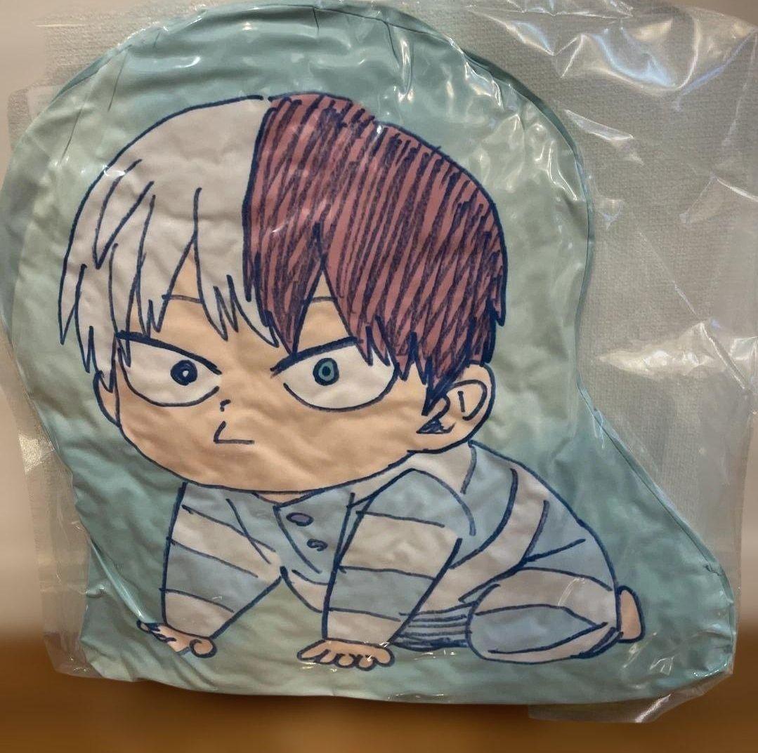 ヒロアカ　轟焦凍　ダイカットクッション　内外未分化ろきくん　ジャンプフェスタ