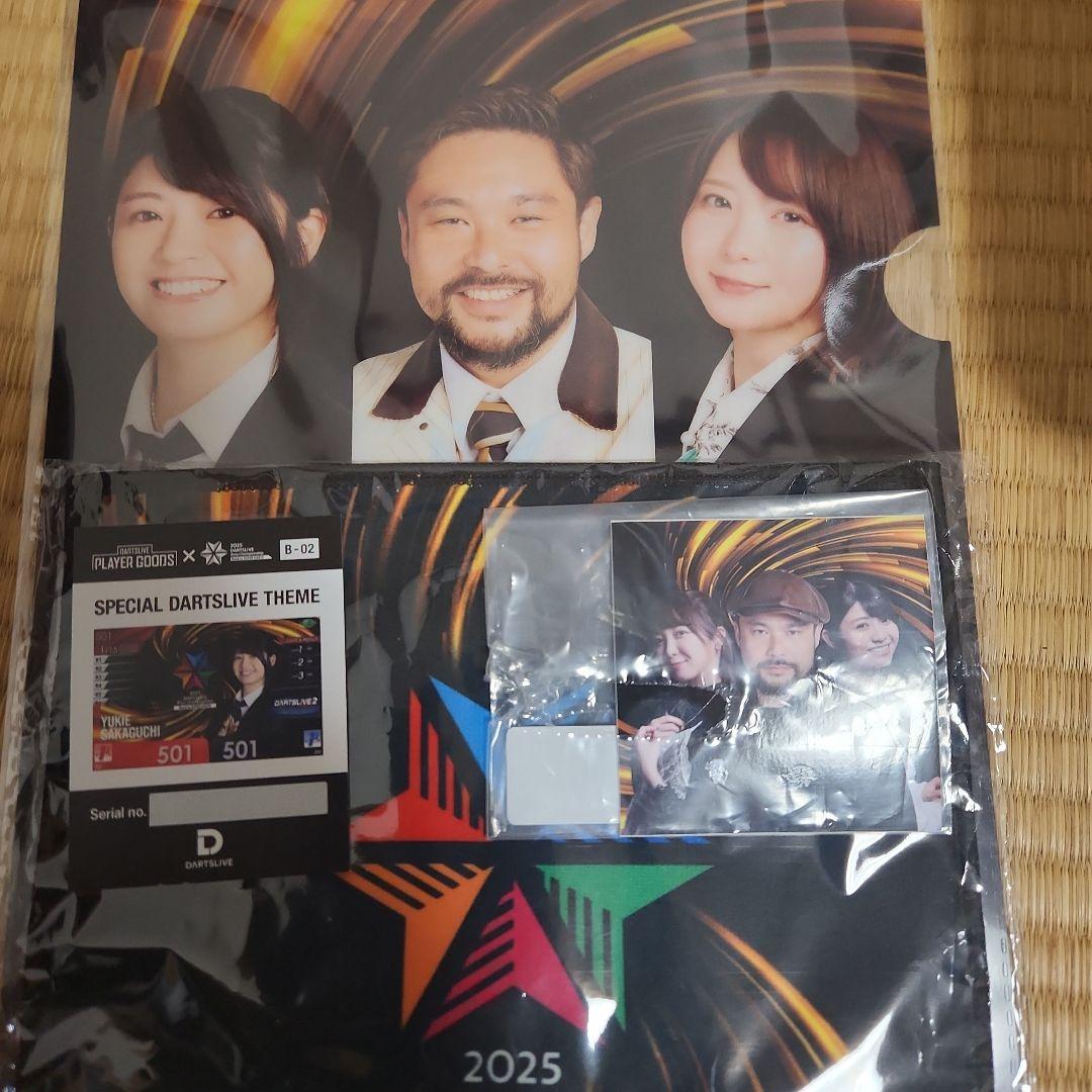 DARTSLIVE ブラックホールくじ B賞(坂口優希恵) F賞 G賞 H賞 DARTSLIVE ブラックホールくじ B賞(坂口優希恵) F賞 G賞 H賞 DARTSLIVE