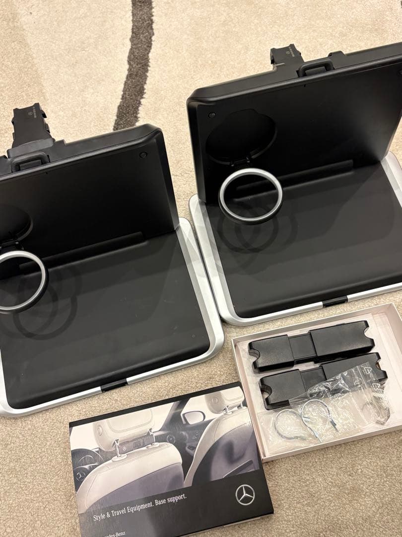 Mercedes-Benz ヘッドレストテーブル 2個セット