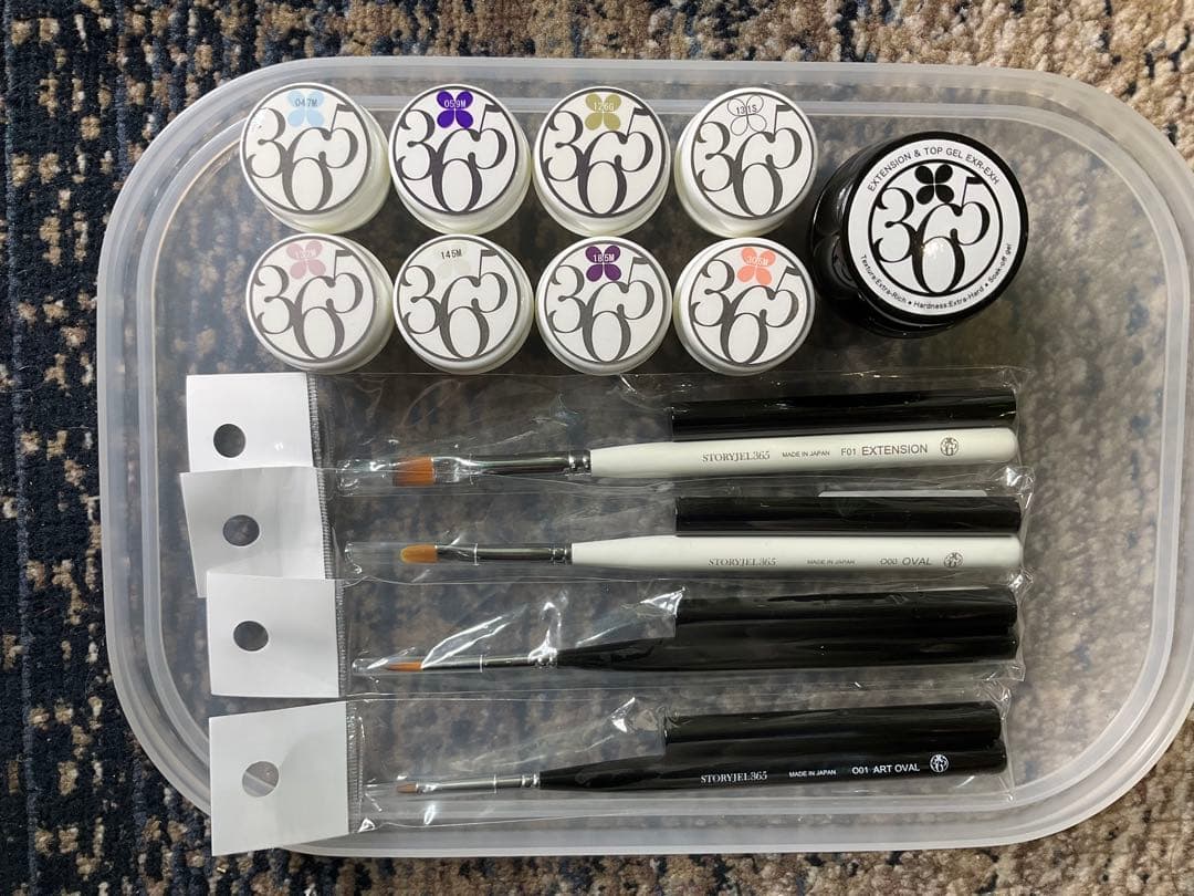 ストーリージェル カラージェル ブラシ イクステンション STORYJEL365