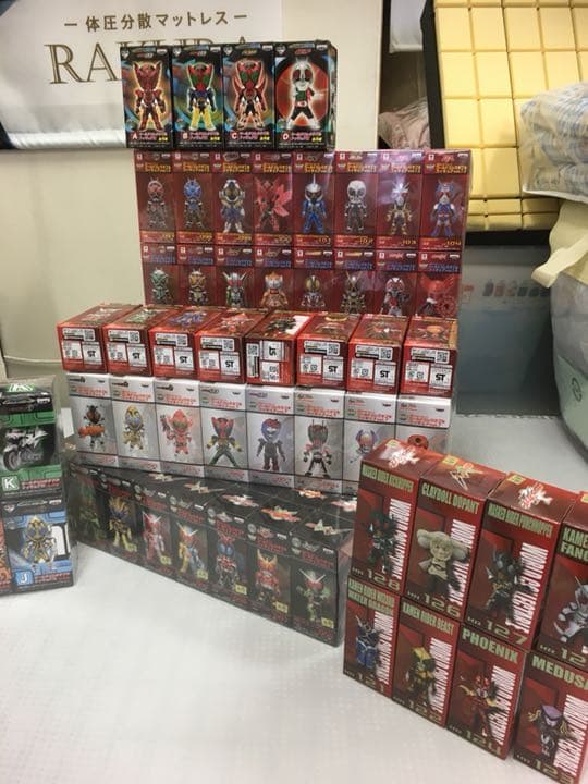 値下げ可。仮面ライダーコレクタブル コンプ144体セット売り