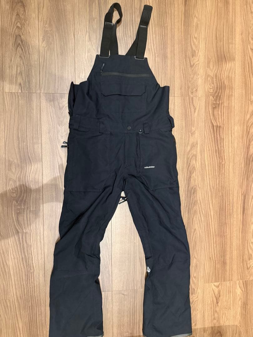 Volcom ビブパンツ　ROAN-BIB-OVERALL 黒 VOLCOM（ボルコム） パンツ VOLCOM ROAN BIB OVERALL/ボルコムスキー