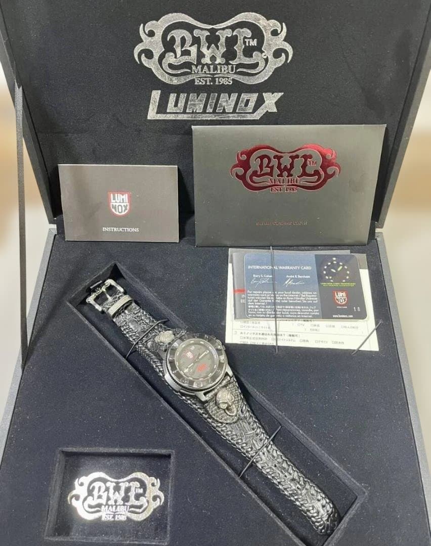 BWL Luminox 時計 ビルウォールレザー × ルミノックス コラボ