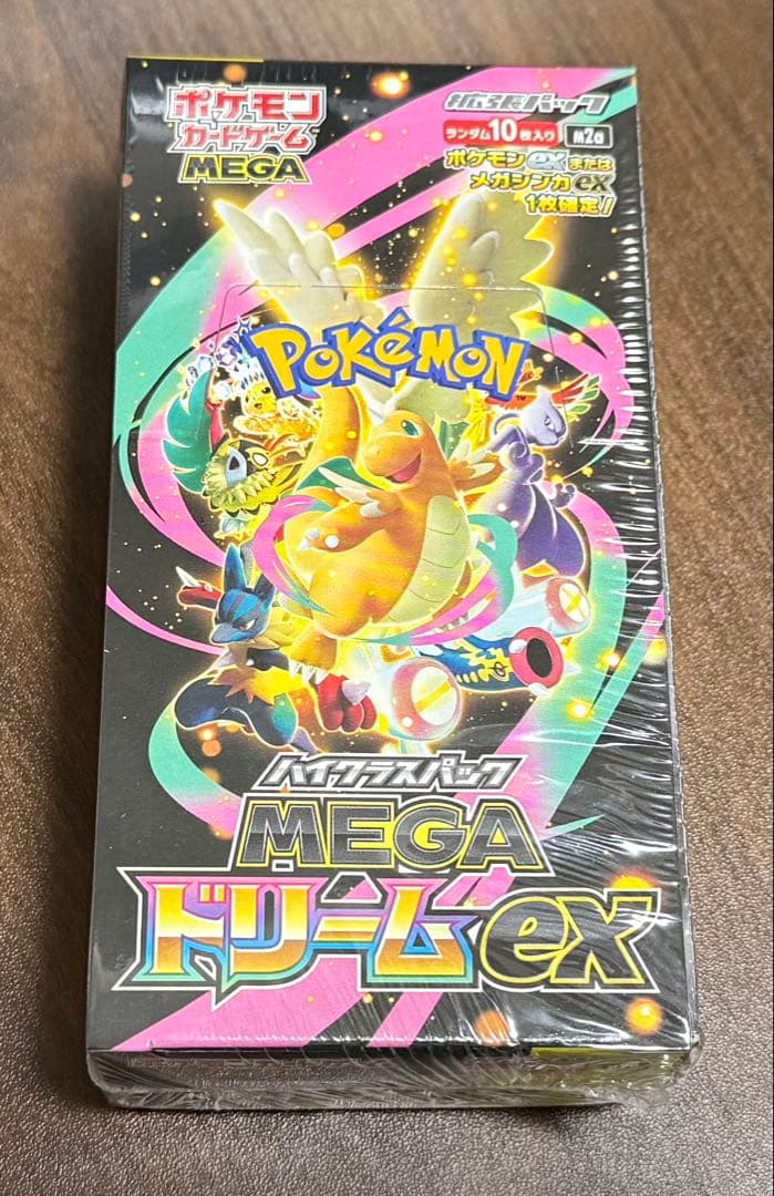 MEGAドリームex シュリンク付き 1BOX 新品 未開封品 MEGAドリームex 新品未開封 シュリンク付き BOX ポケモンカード
