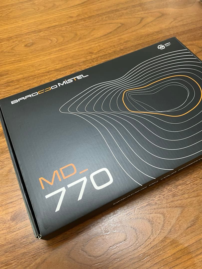 BAROCCOMiSTEL MD770 (日本語配列/赤軸) 分割キーボード Barocco Mistel MD770 JIS 日本語配列/静音赤軸 左右分離型 有線式