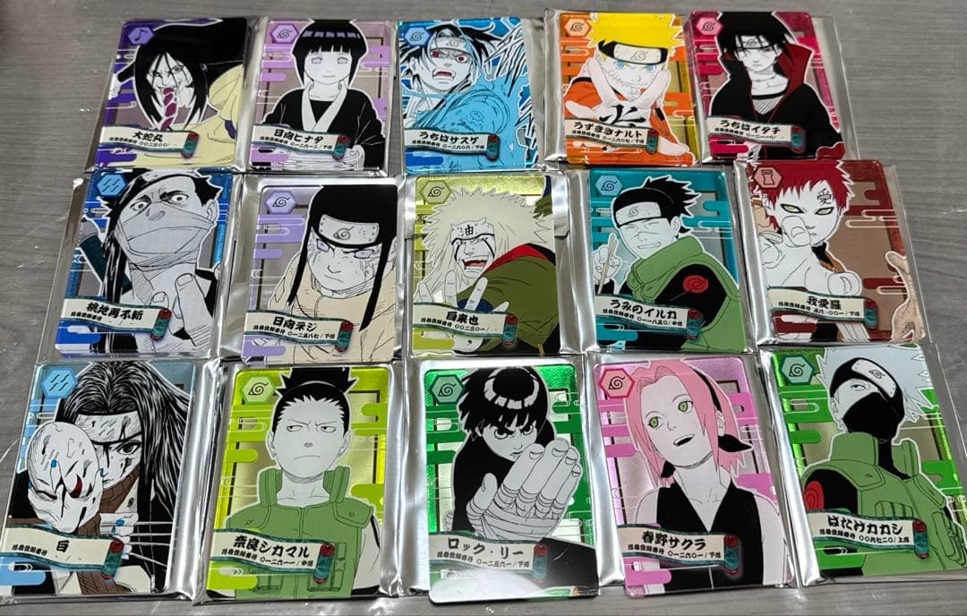 NARUTOステータスカードコレクション第二弾 コンプリート