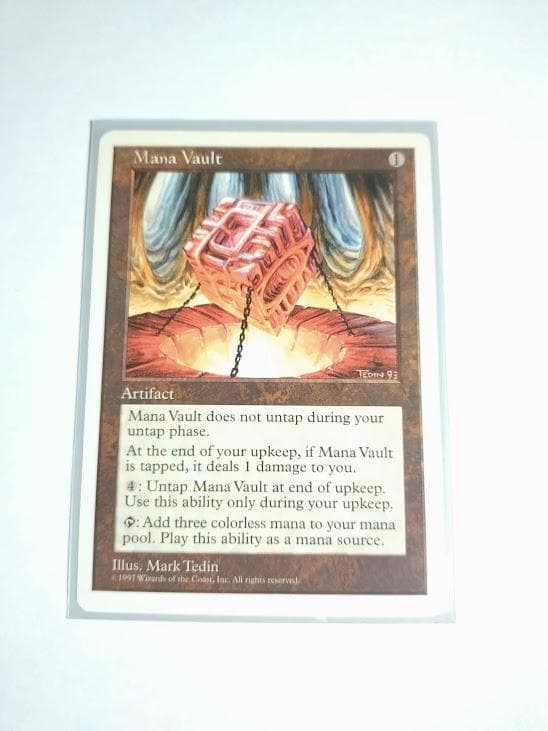 MTG 魔力の櫃/Mana Vault　英語版　１枚 フルアート)魔力の櫃/Mana Vault《英語》【2X2】