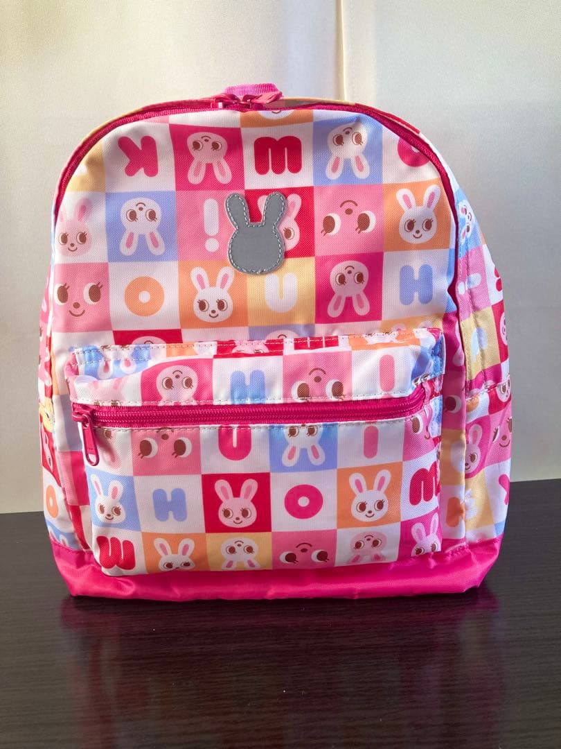 【新品未使用】ミキハウス　リュック　Mサイズ　ピンク MIKI HOUSE（ミキハウス） 【ミキハウス】 リュック(Mサイズ) 入園