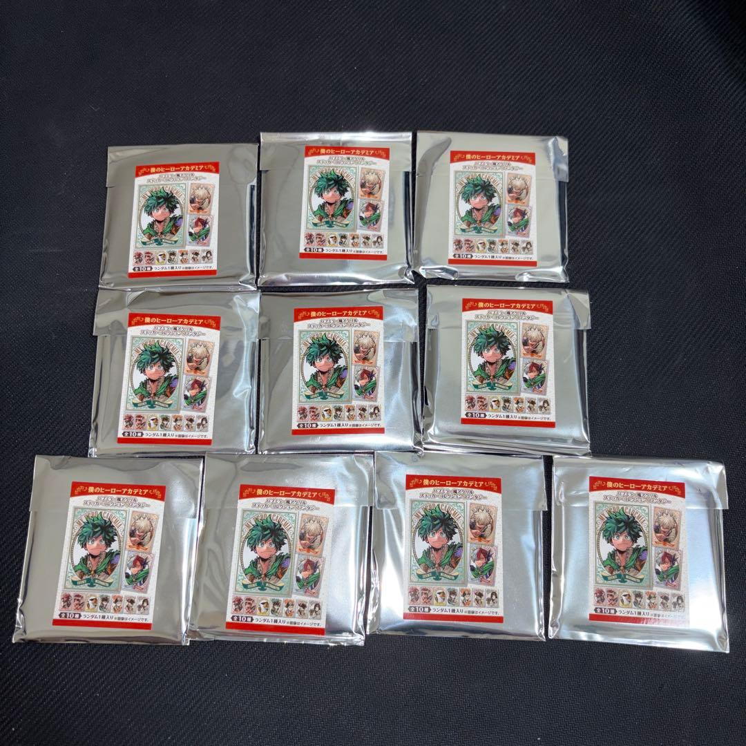 新品未開封 ヒロアカ JF2026 パブミラー風アクリルステッカー 10個