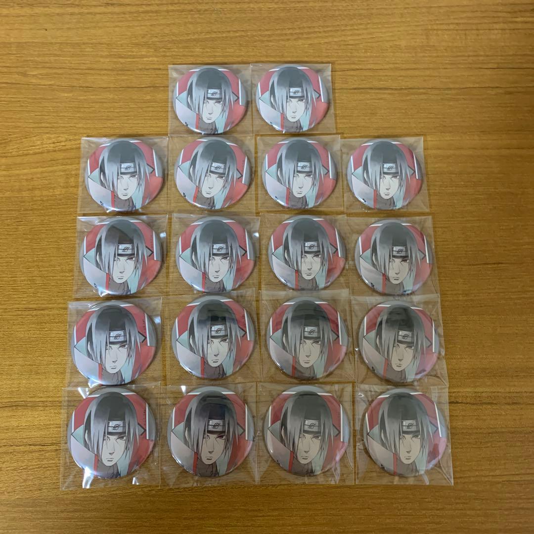 NARUTO 缶バッジ　PALE TONE 結印 ver. うちはイタチ