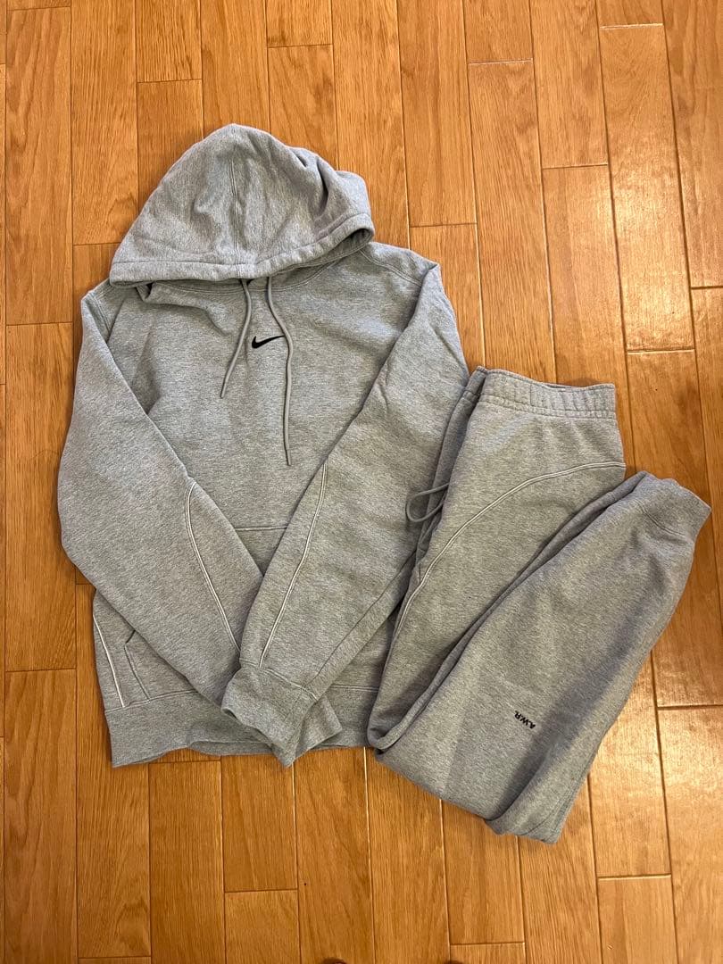 【中古】NIKE × NOCTA スウェットセットアップ M L サイズ違い
