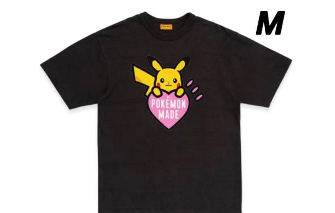 HUMAN MADE x Pokemon Made Tee M 原宿限定 HUMAN MADE x Pokemon Made Graphic T-Shirt (Pikachu) Online Store